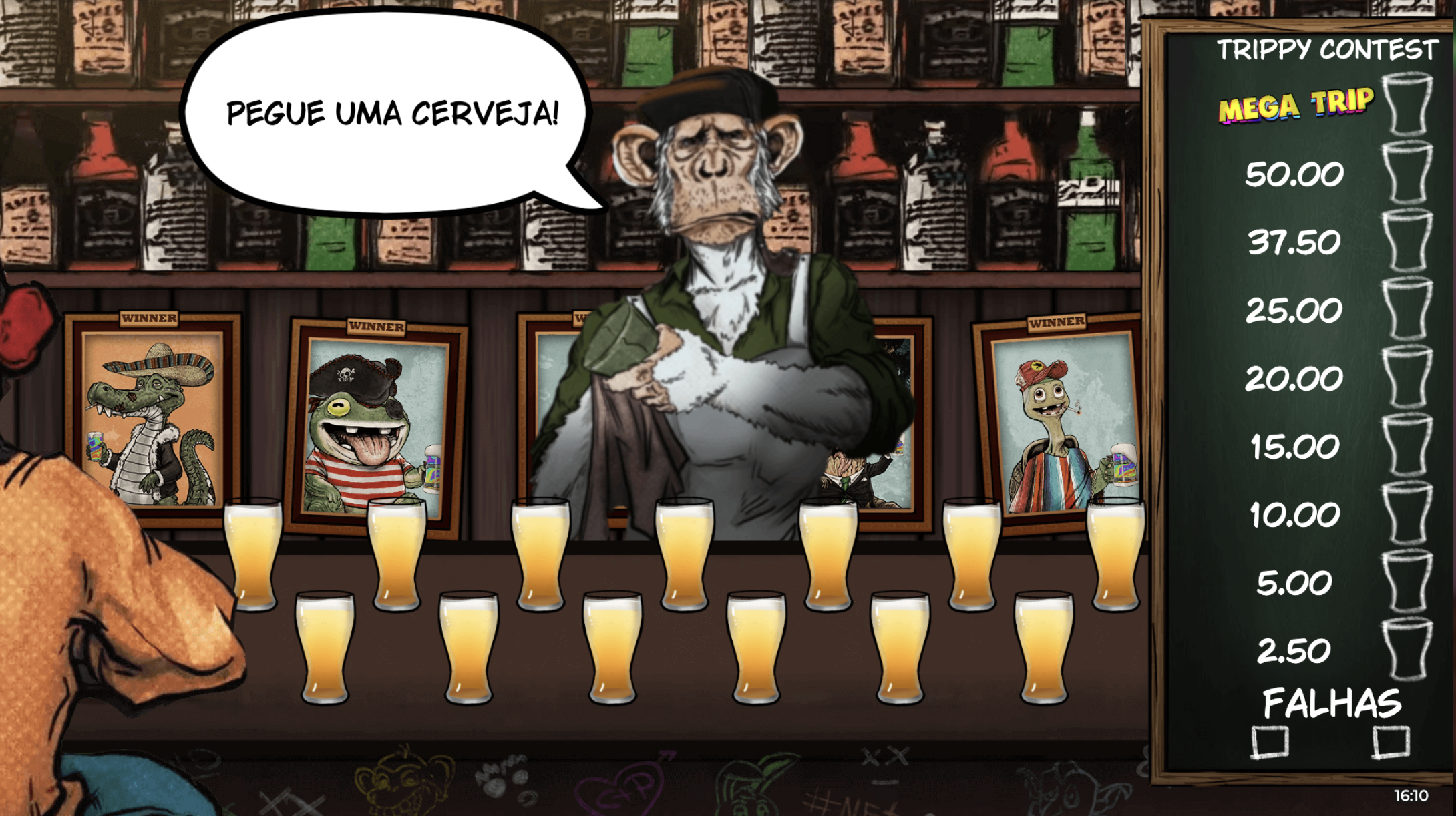 Paradise Trippies Bingo Copos