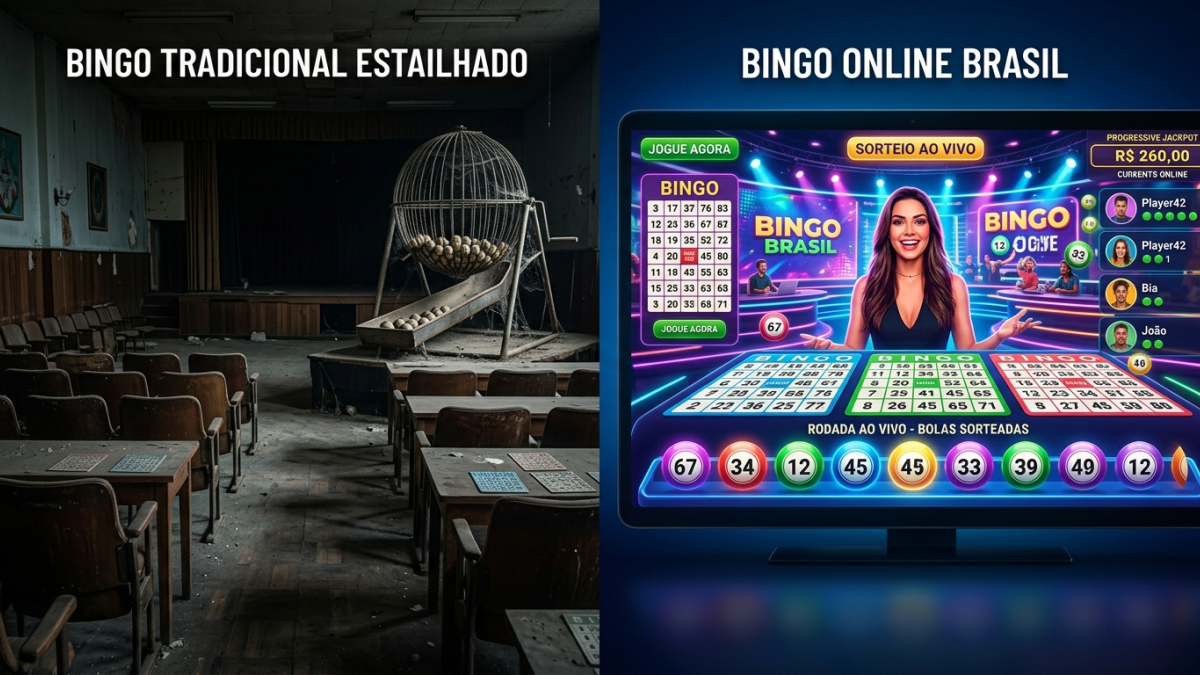 Bingo Físico Continua Travado no Brasil, Mas Bingo Online Bate Recorde de Receita em 2026